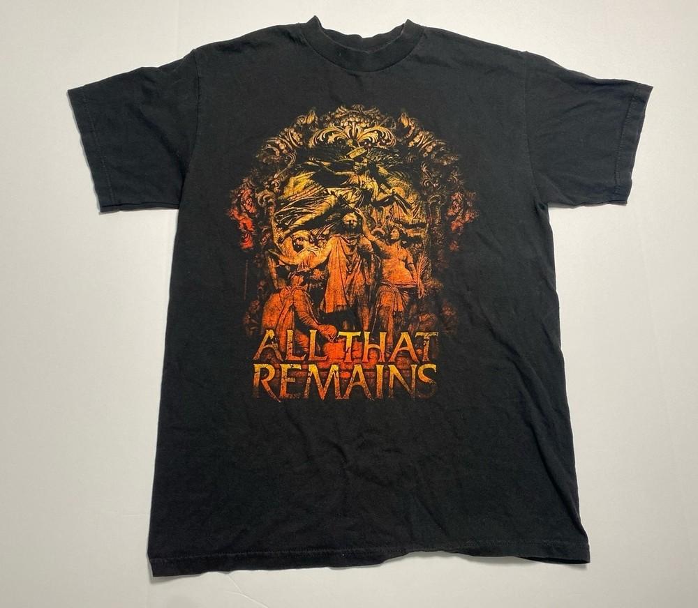 Vintage Adult All That Remains Band TShirt Black ZL761 Unisex T-Shirt M