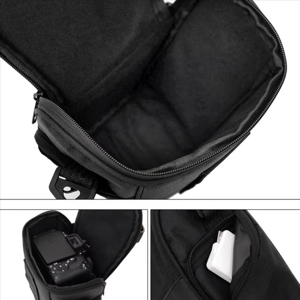 Single Shoulder Photography Bag Insert Partition Camera Handbag DSLR Camera Bag  Storage Bag