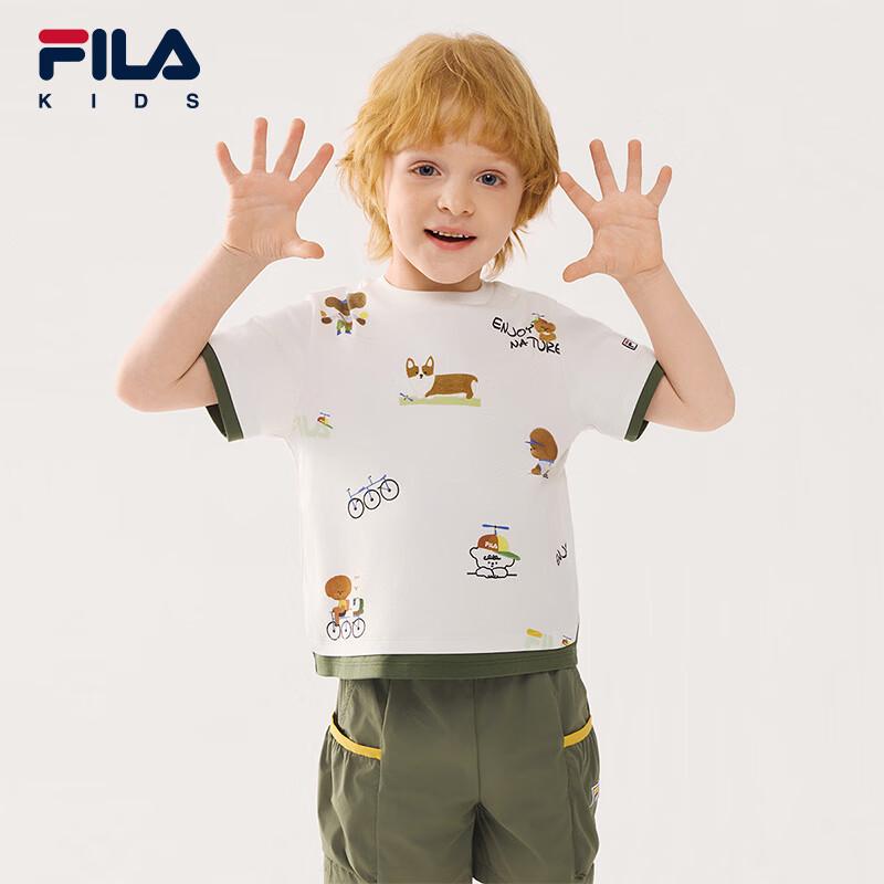 Fila Boys' Summer Short Sleeve T-Shirt