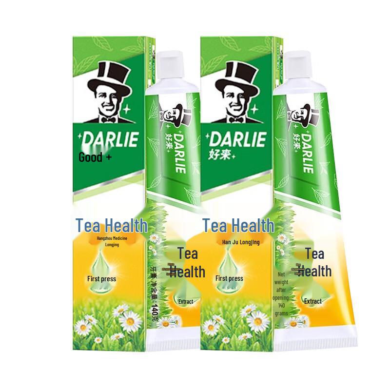 

Darlie Tea & Health Fresh Breath Fluoride Toothpaste, Hangzhou Chrysanthemum & Longjing Flavor