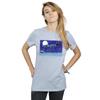 STAR WARS Womens/Ladies Christmas AT-AT Sleigh Cotton Boyfriend T-Shirt
