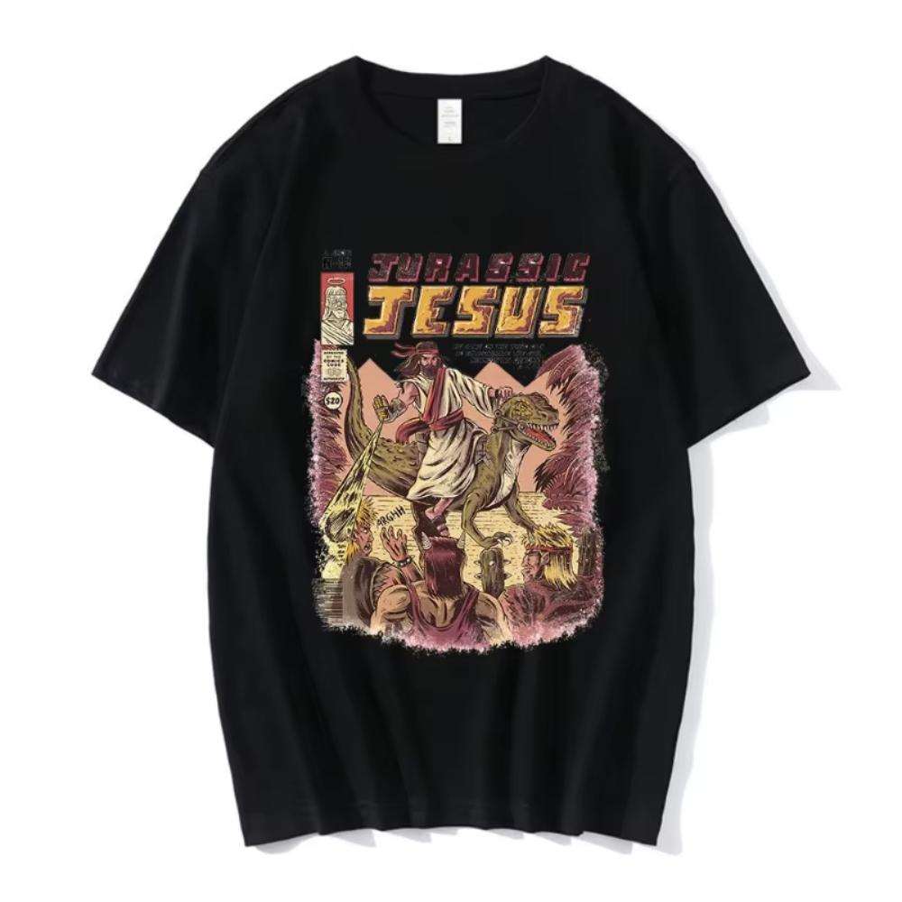 Nicolas Cage Moshi Moshi Jesus Desu TShirt Men Funny Meme Picolas Cage Awesome Tshirts Cotton T Shirt Women Women T Shirt S