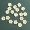 30Pcs, Artificial Coral Loose Beads With Hole, 12mm, Fashion Handmade Flower Beads for Jewelry Making DIY Necklace Accessories, Mother's Day Gifts