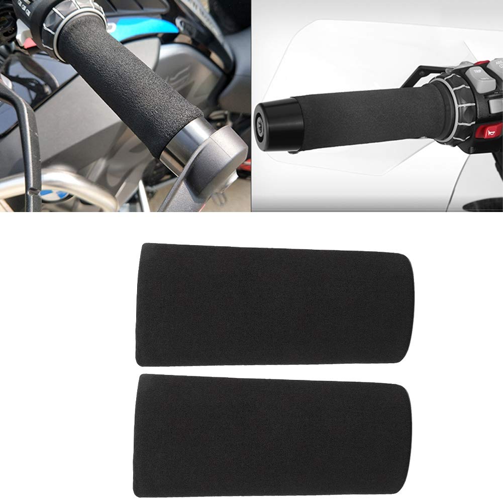 Anti-Vibration Motorcycle Grip Cover, Anti-Slip Motorcycle Steering Wheel Cover, 2 Pcs for Mountain Bike Motorcycle Motorcycle Accessories Bike Parts