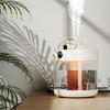"2024 Dual Spray USB Humidifier - Large Capacity for Home, Office & Dorm, Aromatherapy & Desktop Friendly, Ideal Gift"