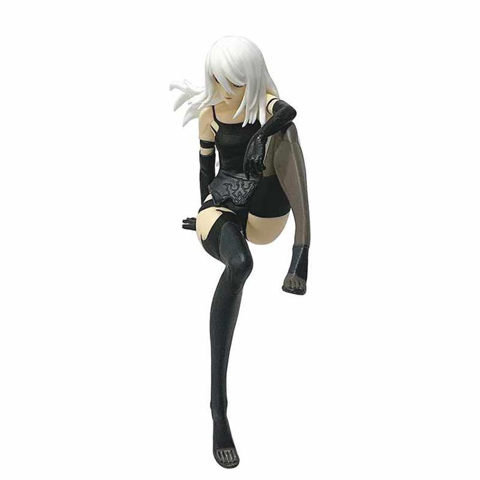 15Cm Anime Original SEGA Nier:automata Ver1.1A 2B Yorha No. 2 Type B Premium Chokonose Figure PVC Model Collectible Toys