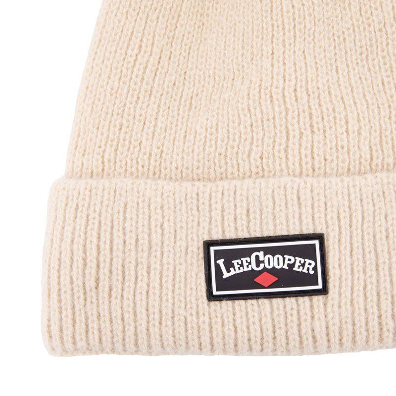 Double Beanie with Pompom Malek Woman LEE COOPER