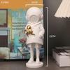 Creative Deep Sea Diver Statue Animal Orangutan Pendant Home Decoration Luxury Living Room Decoration Desk Accessories Sculpture