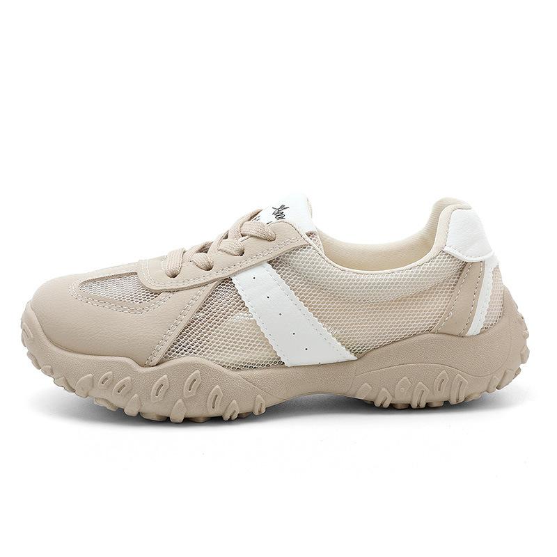 

[Customized] XQK02 Casual Versatile 2025 Summer Muffin Bottom Sports Mesh Breathable German Training Shoes Running Shoes 35