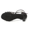 Frauen Tango Ballsaal Latin Walzer Tanz Mädchen Party Schuhe mit hohen Absätzen 7CM