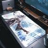 Großformatige Arcane Arknights Endfield Mauspads Anime-Mädchen Langlebige Randgenähte Teppich Schreibtischmatte Mauspads PC Desktop Zubehör