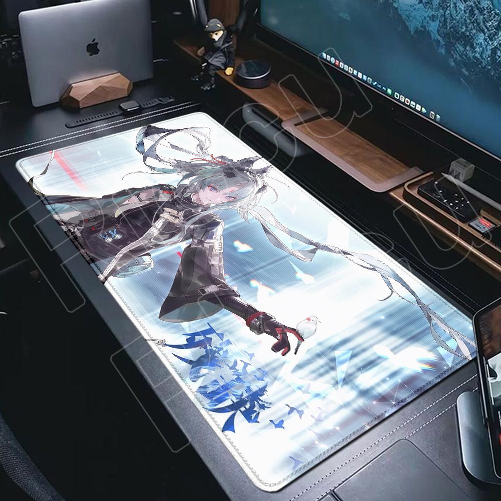 Großformatige Arcane Arknights Endfield Mauspads Anime-Mädchen Langlebige Randgenähte Teppich Schreibtischmatte Mauspads PC Desktop Zubehör