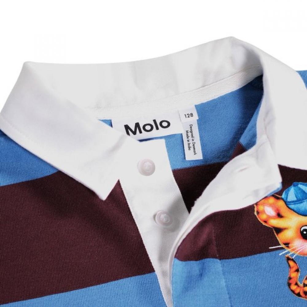 Mollo 3 8 Years Lens Cartoon Stripe Rugby Shirt Akif9ts047