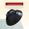 Jijun Commercial Black Frosted Melamine Noodle Soup Bowl