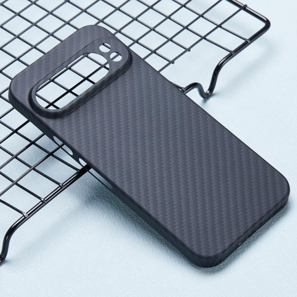 For Google Pixel 9 Pro XL Case 1500D Coarse Texture Aramid Fiber Phone Cover Precision Cut-Out
