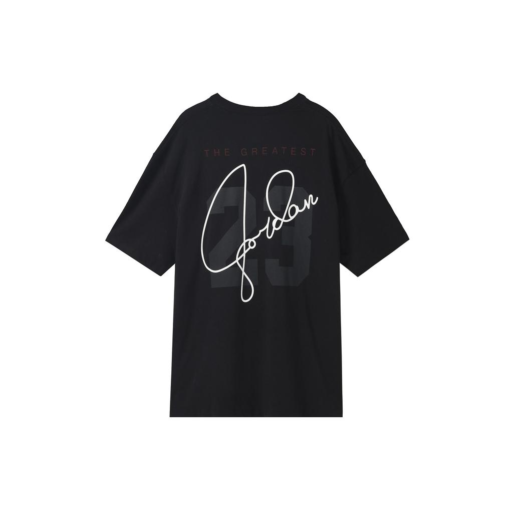 Jordan Drop Shoulder Sleeve T Shirt Women's Black DM3245-010