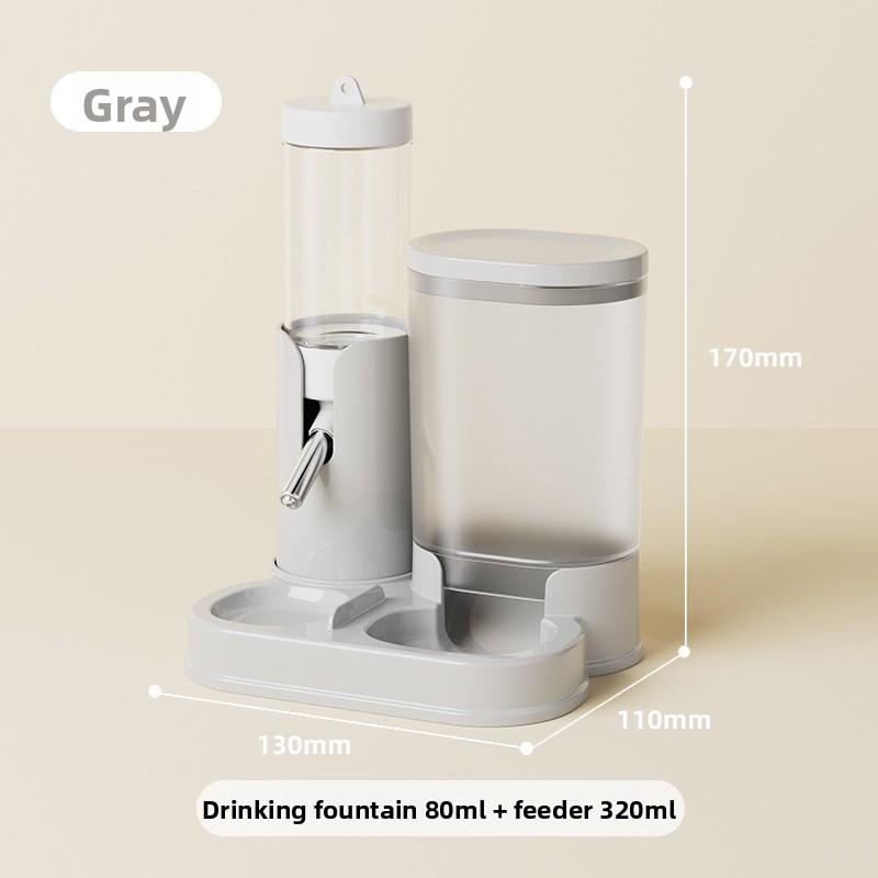 New Hamster Feeding and Water Feeder, Ball Water Bottle, Automatic Drinking Water Two-in-one, Totoro Integrated Feeding Device