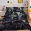 Beauty Skull Printed Bedding Cover Twin Size Microfiber Home Textiles Teen Cool Fashion Home Bedclothes