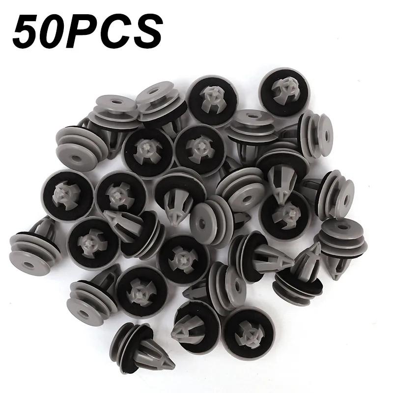 10/20/50pcs Car Door Panel Clips Auto Bumper Fender Dashboard Rivets Clip Panel Retainer Auto Repair Fasteners Accessories