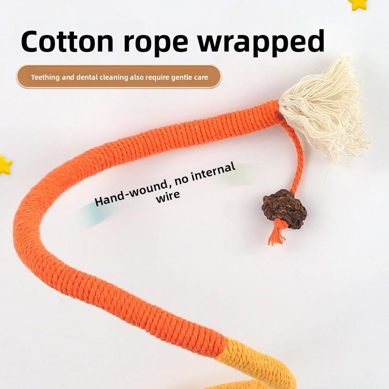 Cat Bite Rope Toys for Self-entertainment and Boredom, Teeth Grinding and Cleaning, Cat Mint, Gall Fruit, Cat Toys, Cat Toys