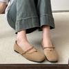 2025 Spring and Autumn Women's Flat Shoes Korean Style Design Career and Party Wear Ladies' Casual Boat Shoes 41-43