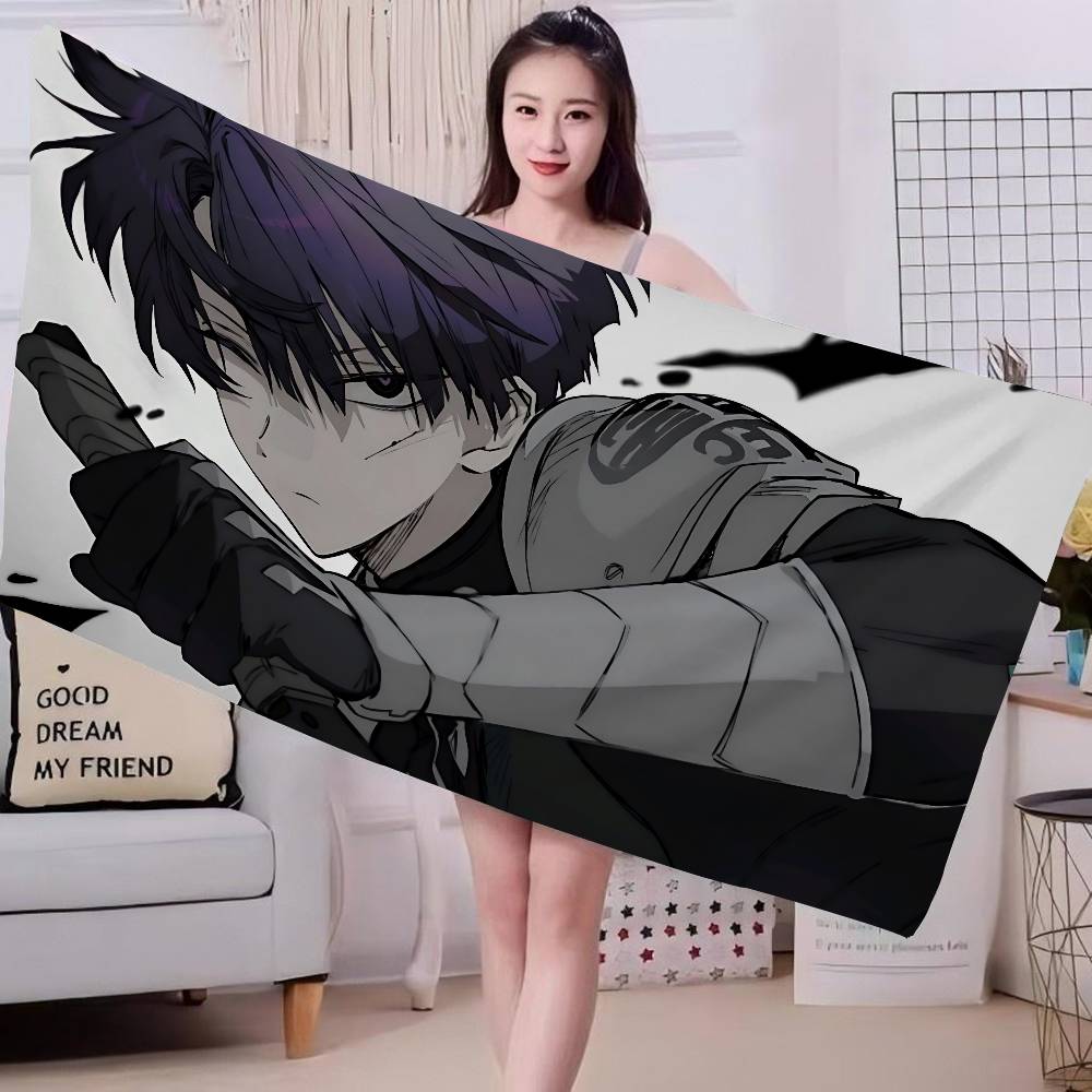 Kaiju No. 8 Soshiro Hoshina Anime Microfiber Beach Towel Absorbent Quick Dry Soft Yoga Swimming Resort Mountain Climbing Towel