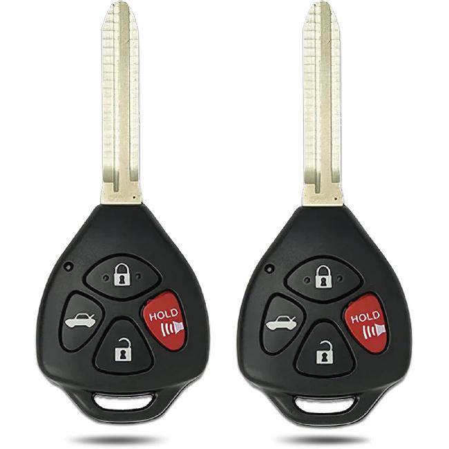 Key Fob Replacement for Toyota Camry Corolla HYQ12BBY H Chip 4D67 315MHz Remote Key 2007-2011 Camry 2009-2010 Corolla – Must Match Original Key