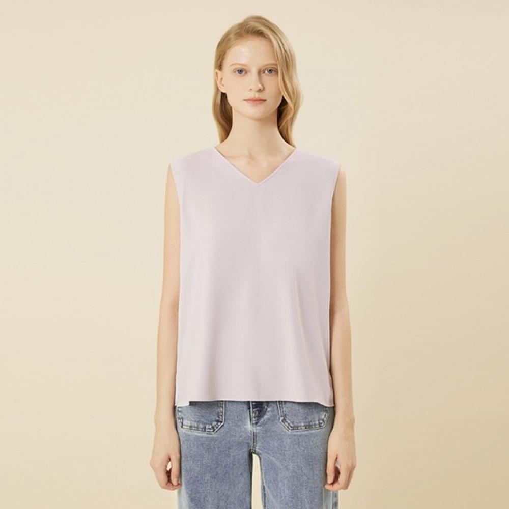 

She S miSS V Neck SleeVeleSS blouSe Swwbln22020 light blue/55