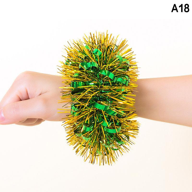 2Pcs Kids Game Pom Poms Apply To Sports Game 27 Styles Practical Cheerleading Cheering Flower Ball Sports Games Bracelet