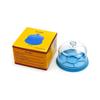 6 Slots Watch Dust Sheet Cover with Tray Watch Movement Repair Tool Jewelry Tools Spare Protector Watchmaker Repair Tool
