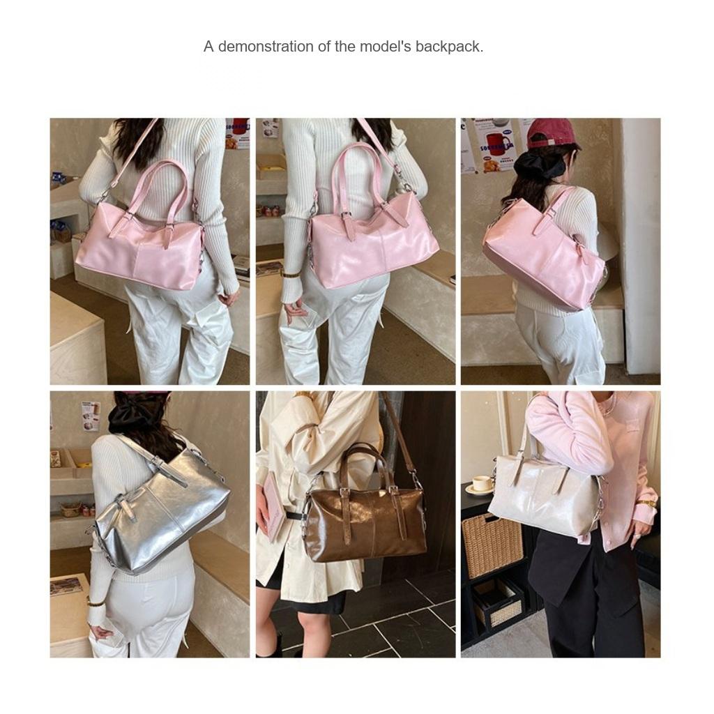 Handbag Women PU Adjustable Strap Office Daily