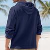 Mens Fashion Casual Shirt With Long Sleeves And Waterwashed Linen For Urban Style Spring Autumn Wear