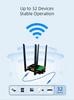 4G Wireless Router with SIM Card Slot and Enhanced Outdoor Antenna