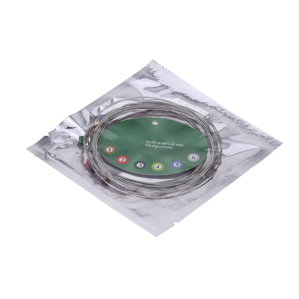 Orphee RX19 6-teiliges Saitenset für E-Gitarre  (.011 .050)  Nickellegierung mittlerer Spannung