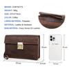 Genuine Leather Men Clutch Bag Luxury Male Handbag Large Capacity Bag High Quality