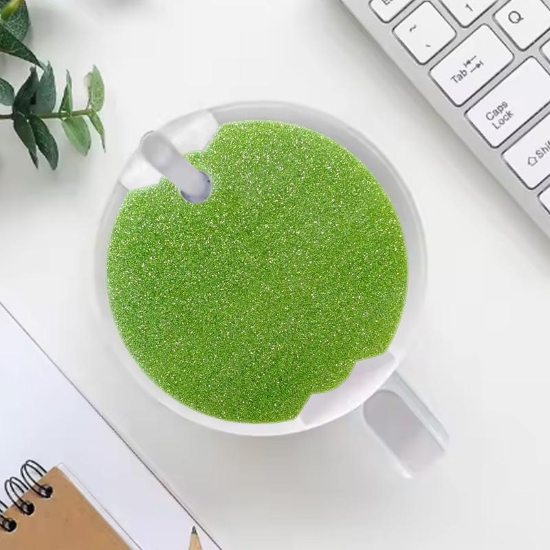 Set Of 10 Waterproof Acrylic Nameplate 40oz Cups Labels Identifier Tumblers Strong Adhesive Name Plate Cup Lid Toppers