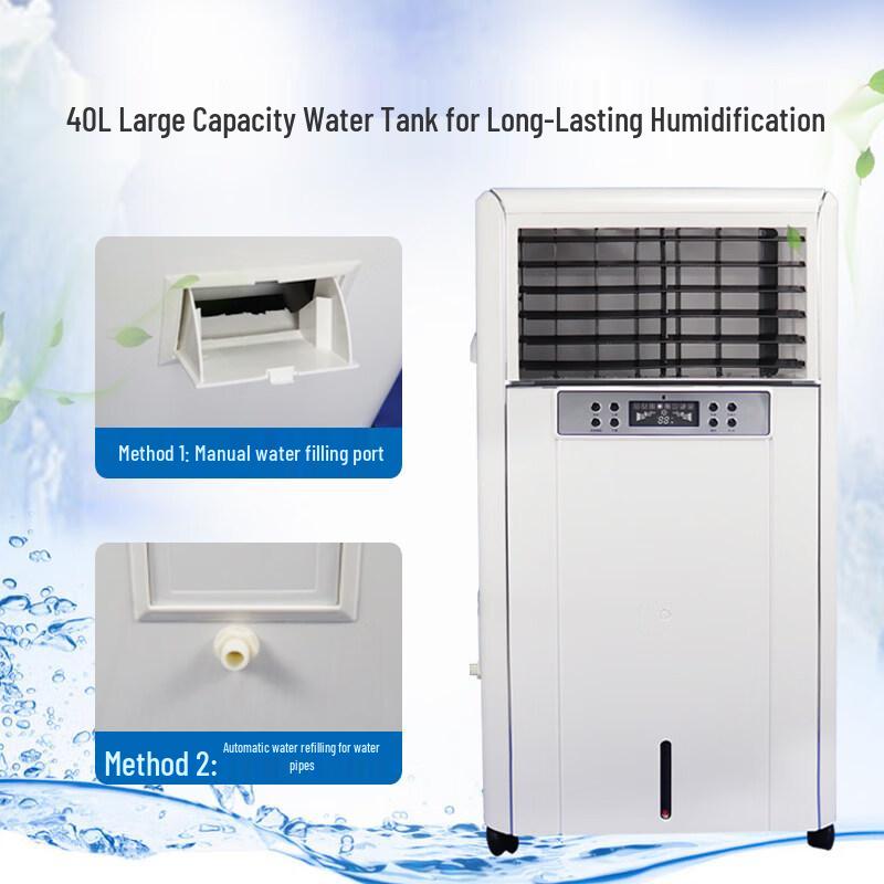 RSRDDY Industrial Mist-Free Wet Film Humidifier