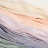 Tejido de Organza Plisado Brillante Suave para Coser Vestidos de Princesa Disfraces de Actuación Telas Decorativas Hechas a Mano para Bricolaje