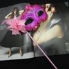 Maschere di Carnevale Maschere Veneziane Maschere Mardi Gras Maschere da Festa per Feste e Balli con Fiori Adesivi