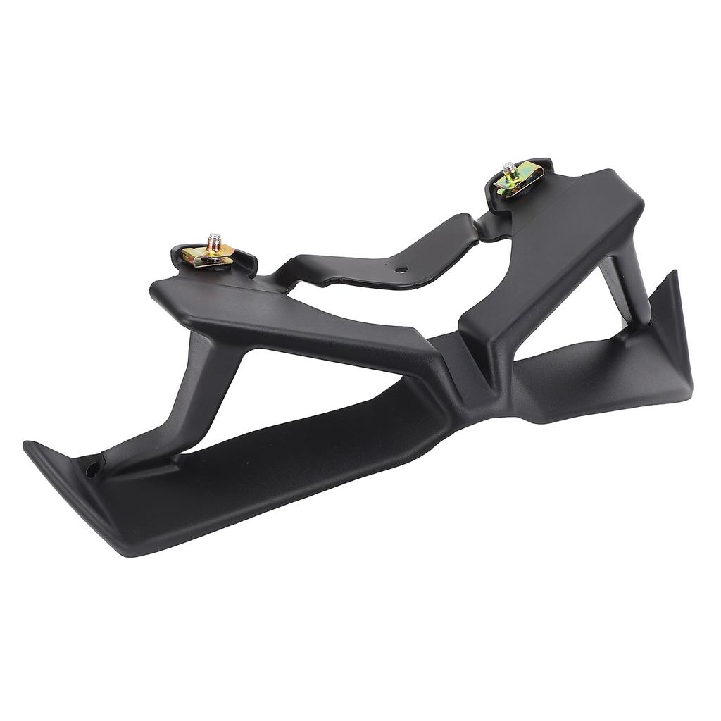 Motorcycle Front Spoiler Black Increase Stability Aerodynamic Wing Kit for MT‑09 SP 2017 to 2020