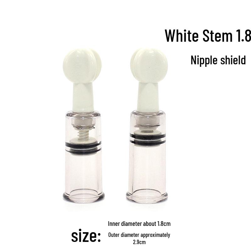 Women's Nipple Suction Cup Massager & Clamp - Vacuum Suction Training & BDSM Flirting Toy