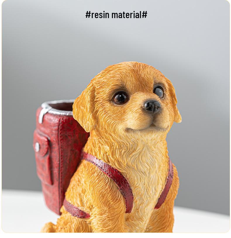 Golden Retriever Creative Pen Holder & Ornament