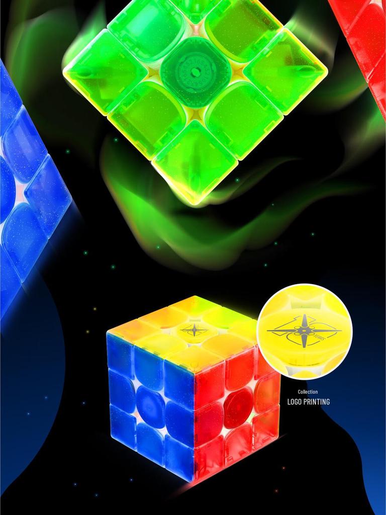 GAN 10th Anniversary Magnetic Levitation 3x3x3 Rubik's Cube Puzzle - Educational Toy & Birthday Gift for Boys and Girls.