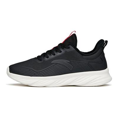 Durable Breathable Low-Top Running Shoes Men Sneakers Black White 112145571-9