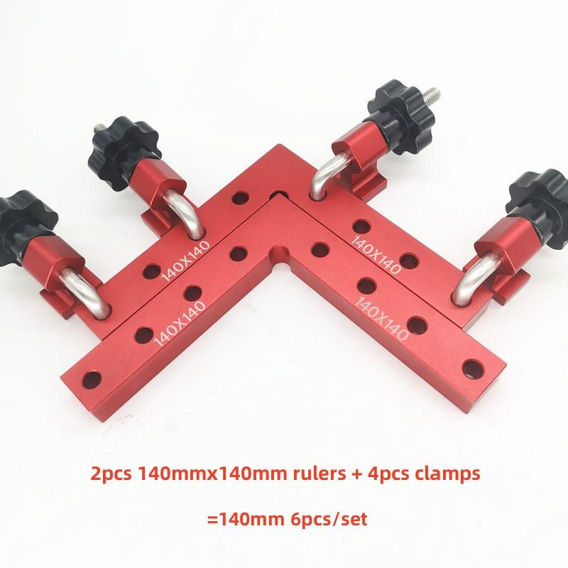 

90-градусные позиционные угольники, прямоугольные зажимы, угловой зажим для деревообработки, плотницкий зажим, позиционирование, зажимы для фиксации панелей, инструмент