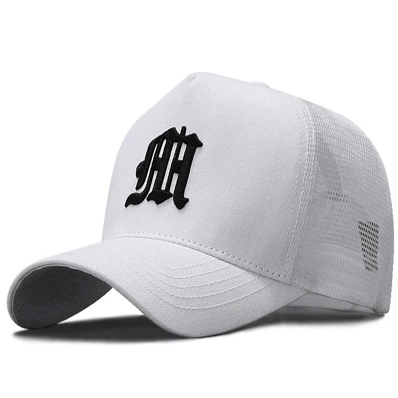 Man Big Head Large Size Mesh High Top Baseball Caps Male Outdoors Plus Size Sport Caps Dad Oversize Trucker Cap 56-60cm 60-65cm