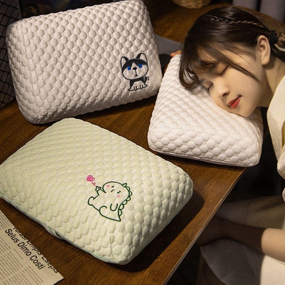 Breathable Afternoon Nap Pillow Soft Material Children Pillow  Office Lunch Break