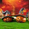 Resin Crafts Halloween Pumpkin Figurine Festival Pumpkin Statue  Home Party Decor