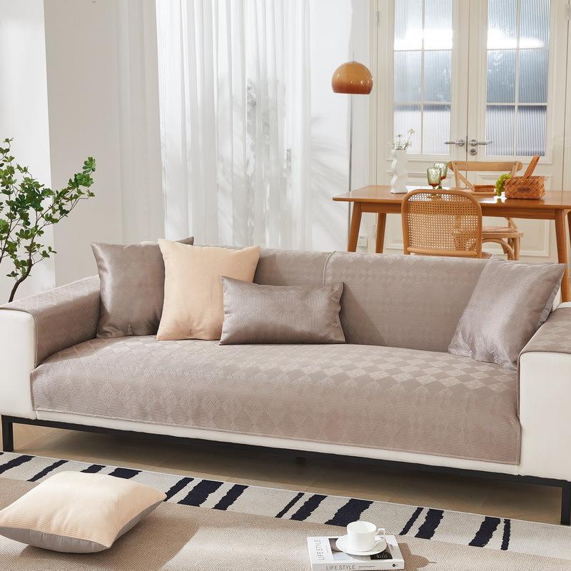 

Летняя подушка для дивана, летняя новинка, диван, крутой бамбуковый коврик, подушка для сиденья дивана, тканевый чехол для дивана, чехол для полотенца 70*70cm