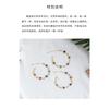 Women Natural Tourmaline Crystal Bracelet Korean Fresh Ins Style Niche Jewelry